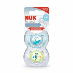 Nuk Signature 2 Unidades Silicona 6-18M -