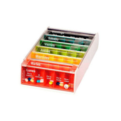 Prim Pastillero Semanal Por Colores 805476