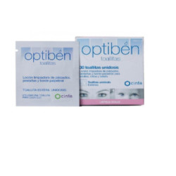 Optiben 30 Toallitas Con Loción Limpiadora Higiene