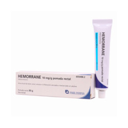Hemorrane 10 mg/g pomada rectal 1 tubo 30 g