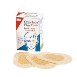 Opticlude Plus Grande Parche Ocular Oclusivo 20 Parches